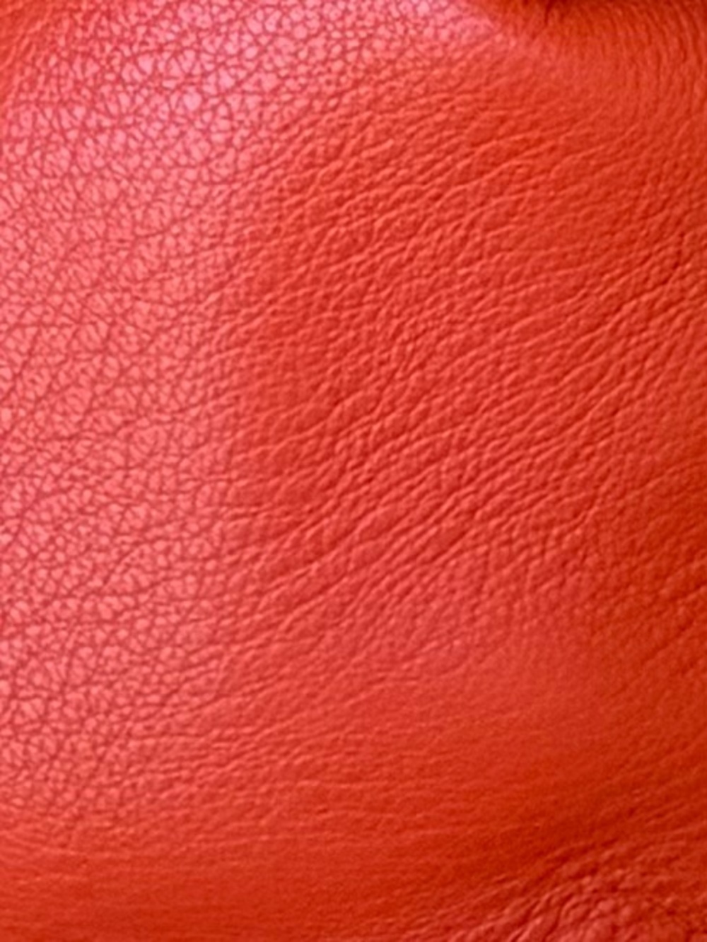 Dooney & Bourke Large Pebble Grain Leather Satchel Weekender Coral Orange Tan - Picture 6 of 15